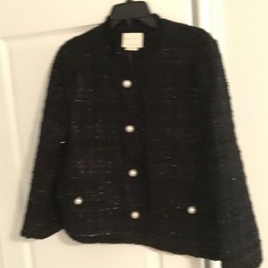 Kate Spade Sparkle Tweed Jacket, size 14